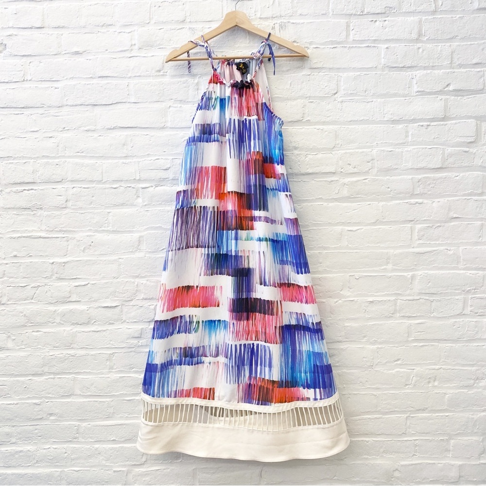 Anthropologie || Sachin + Babi Sonora Maxi Dress A-line Watercolor Small NWT